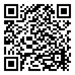 QR-Code - schickes Clandesign / Blau - Weiß